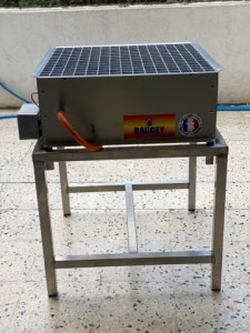 Piètement pour générateur de flammes